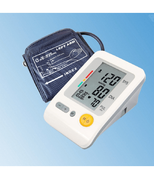 Trade Shop Traesio-sfigmomanometro Misuratore Pressione Digitale Braccio Automatico 103h -