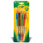 Crayola 5 Paint Brushes 5 pezzo(i)