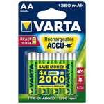 Varta Ready2Use HR06 1350 mAh Batteria ricaricabile Stilo AA Nichel-Metallo Idruro (NiMH)