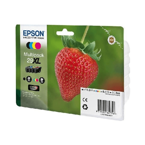 Epson ORIGINALE Epson Multipack nero / ciano / magenta / giallo C13T29964012 29 XL 4 cartucce: T2991 + T2992 + T2993 +