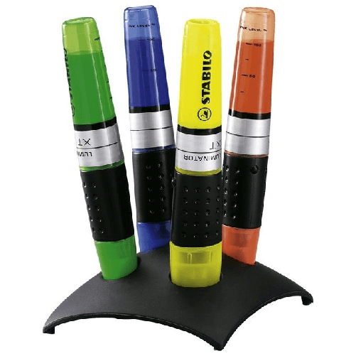 Stabilo SET 4 EVIDENZIATORI STABILO LUMINATOR 7104-2
