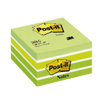 3M Post-It 2028-G etichetta autoadesiva Verde, Bianco 1 pz