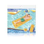 Bestway-43014-galleggiante-da-piscina-e-da-spiaggia-Blu-Rosa-A-fantasia-Vinile-Materassino-galleggiante