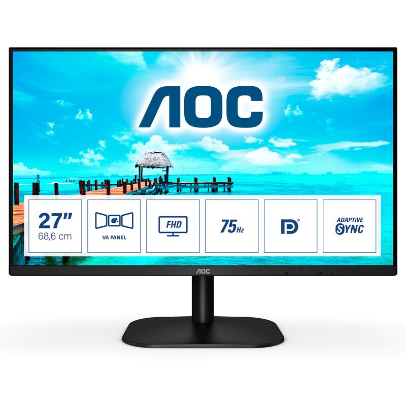 AOC-B2-27B2QAM-LED-display-686-cm--27--1920-x-1080-Pixel-Full-HD-Nero