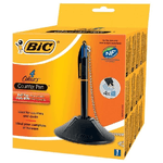 BIC Colours Nero Penna a sfera Medio