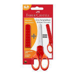 Faber Castell Faber-Castell 181550 forbici da cancelleria Taglio a zig zag Rosso Universale