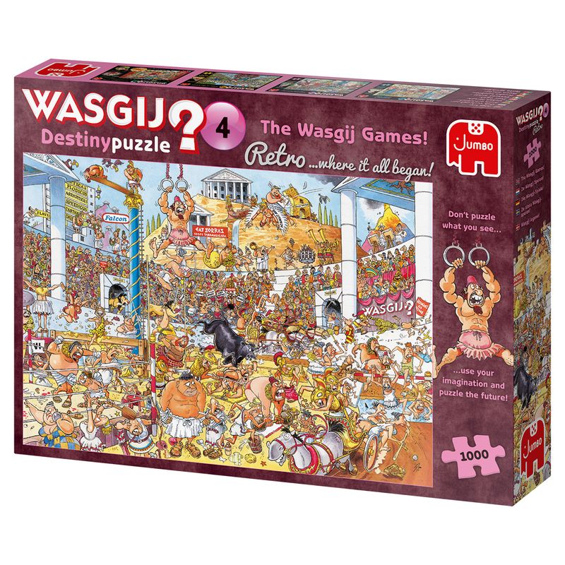 Jumbo-Wasgij-Retro-Destiny-4-I-Giochi-di-Wasgij-Puzzle-1000-Pezzi