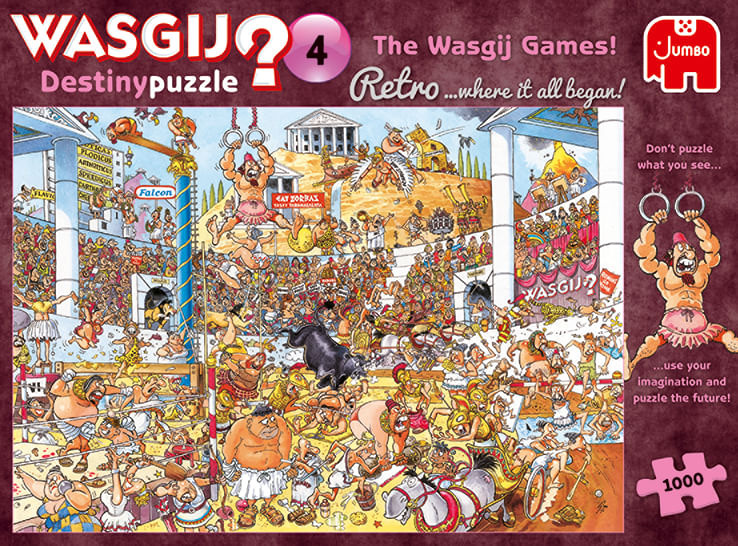 Jumbo-Wasgij-Retro-Destiny-4-I-Giochi-di-Wasgij-Puzzle-1000-Pezzi