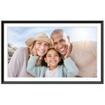 AgfaPhoto APF1560WIFI cornice per foto digitali Nero 39,6 cm (15.6") Touch screen Wi-Fi