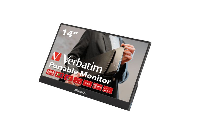 Verbatim-49590-Monitor-PC-356-cm--14---1920-x-1080-Pixel-Full-HD-LCD-Nero