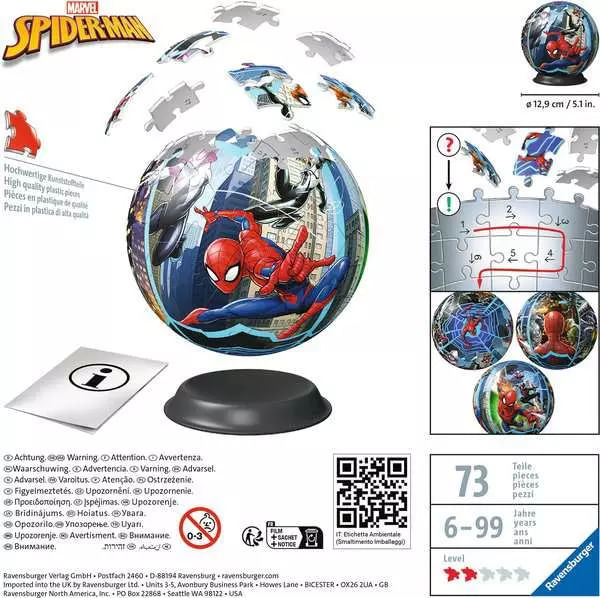 Ravensburger-11563-puzzle-Puzzle-3D-72-pz-Fumetti
