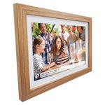 Denver-PFF-1042LW-cornice-per-foto-digitali-Legno-256-cm--10.1--Touch-screen-Wi-Fi