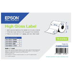 Epson ORIGINALE Epson Etichette C33S045540 S045540 High Gloss Label - Die-cut Roll: 102mm x 76mm 415 labels