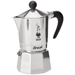 Bialetti Break Caffettiera Espresso Tazza 3 Alluminio Grigio 13x9x17 cm