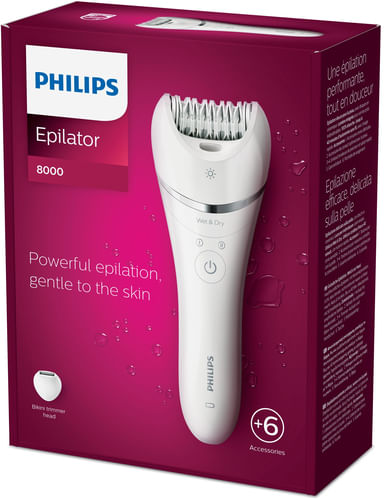 PHILIPS-EPILATORE-ADVANCED-BRE715-EPILATORE-WET---DRY-SERIE-8000