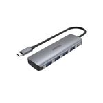 UNITEK P5+ USB 3.2 Gen 1 (3.1 Gen 1) Type-A 5000 Mbit/s Grigio