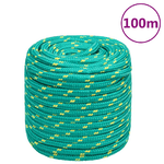 Corda Nautica Verde 16 mm 100 m in Polipropilene