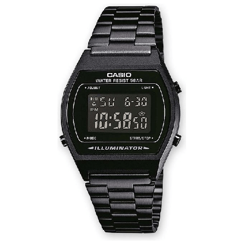 Casio-B640WB-1BEF-orologio-Orologio-bracciale-Unisex-Elettronico-Nero