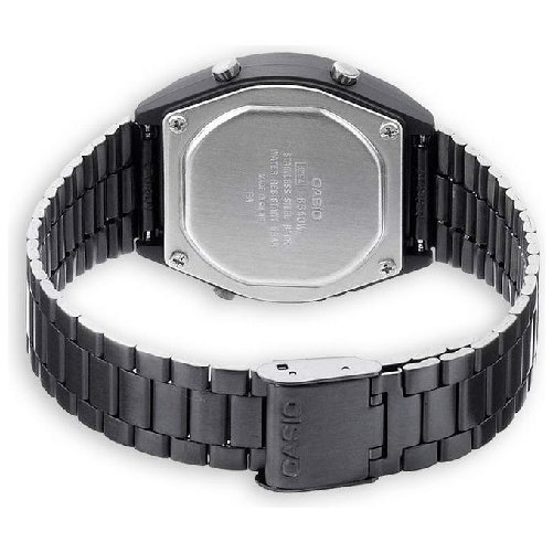 Casio-B640WB-1BEF-orologio-Orologio-bracciale-Unisex-Elettronico-Nero