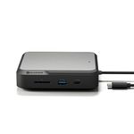 ALOGIC DUCH2 replicatore di porte e docking station per notebook Cablato USB 3.2 Gen 2 (3.1 Gen 2) Type-C Nero, Grigio