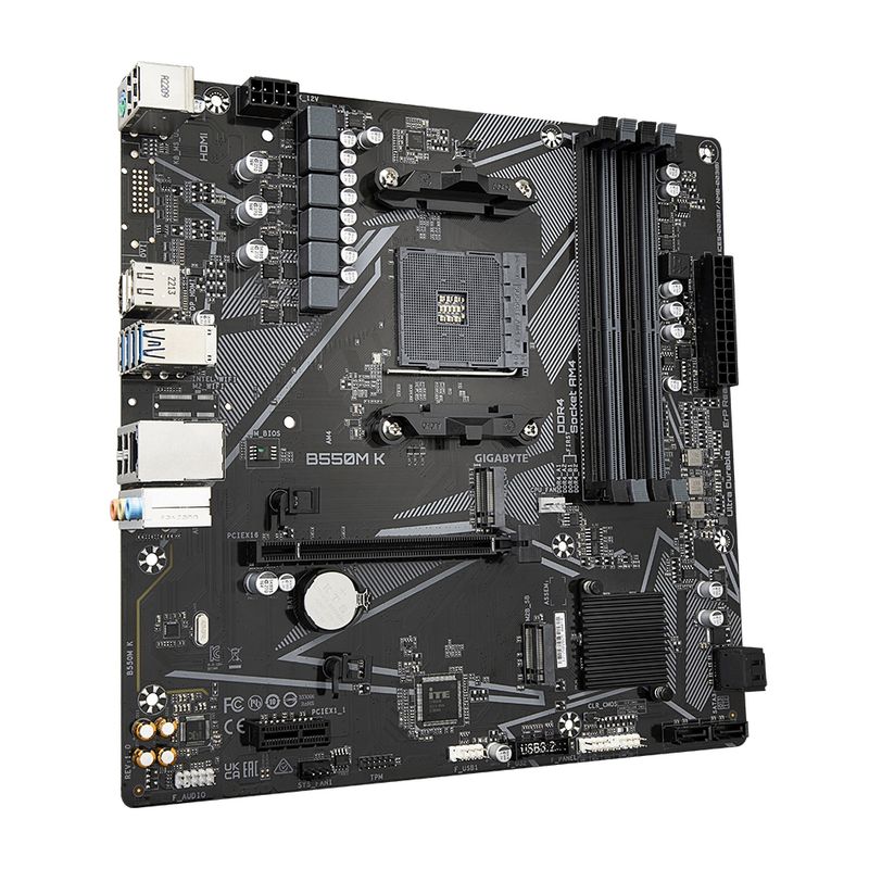 Gigabyte-B550M-K-1.0-scheda-madre-AMD-B550-Socket-AM4-micro-ATX