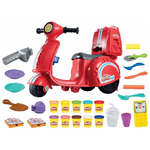 HASBRO  Play-Doh Pizza Delivery Scooter, playset con scooter per consegnare le pizze