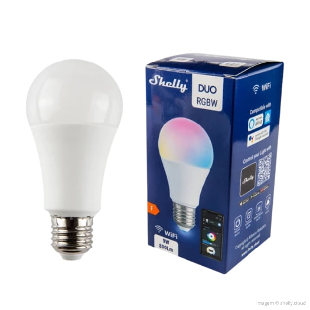 Shelly-DUO-RGBW-Lampadina-intelligente-Wi-Fi-Bianco-9-W