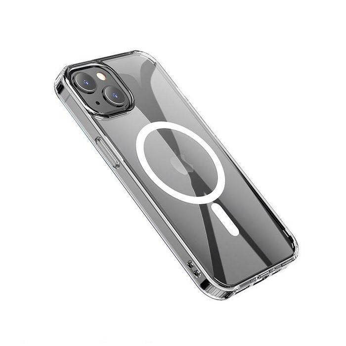 eSTUFF-ES67140001-custodia-per-cellulare-137-cm--5.4--Cover-Trasparente--Cover-for-BERLIN-iPhone-13-mini-Clear---Magnet