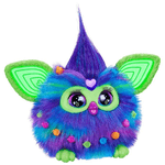 HASBRO Furby Aurora Furborealis, si illumina al buio, giocattolo di peluche interattivo