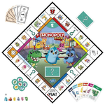 HASBRO  Monopoly Junior 2 Giochi in 1, gioco da tavolo, tabellone fronte-retro