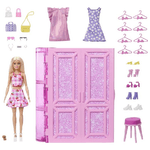 MATTEL  Barbie Armadio Dei Sogni Di Playset Giocattolo Con Bambola Alla Moda, Vestiti E Accessori