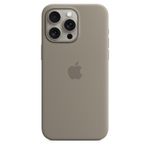 Apple MT1Q3ZM/A custodia per cellulare 17 cm [6.7] Cover Grigio (IPHONE 15 PRO MAX SI CASE CLAY)