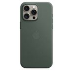 Apple MT503ZM/A custodia per cellulare 17 cm [6.7] Cover Verde (IPHONE 15 PRO MAX FINE WOVEN MA - CASE EVERGREEN)