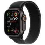 Apple Watch Ultra 2 GPS + Cellular 49mm Cassa Titanio Nero con Nero Trail Loop - S/M