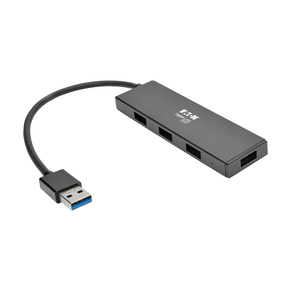 Eaton Tripp Lite U360-004-SLIM hub di interfaccia USB 3.2 Gen 1 [3.1 Gen 1] Type-A 5000 Mbit/s Nero (Tripp Lite 4