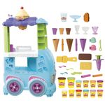 Hasbro Play-Doh Il Super Camioncino dei Gelati, playset con cucina di grandi dimensioni con suoni realistici