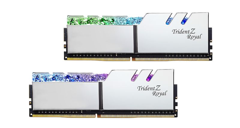 Memoria-RAM-GSKILL-Trident-Z-Royal-DDR4-64-GB-CL19