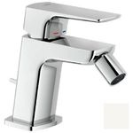 Nobili Rubinetteria Acquaviva 103119-1 Miscelat. Bidet Con Scarico Bianco Opaco