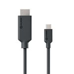 ALOGIC EL2UCHD-01 cavo e adattatore video 1 m USB tipo-C HDMI Nero (ELEMENTS USB-C TO HDMI CABLE - WITH 4K SUPPORT - MAL