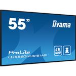 Iiyama LH5560UHS-B1AG visualizzatore di messaggi Pannello A digitale 139,7 cm (55") LED Wi