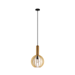 Lampadario-Industrial-Velasco-1-Luce-Acciaio-Nero-Diffusore-Tondo