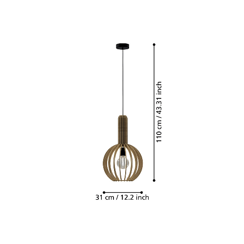 Lampadario-Industrial-Velasco-1-Luce-Acciaio-Nero-Diffusore-Tondo