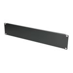 Extralink 2U 19" | Front Blank Panel | Black