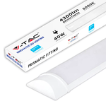 V-TAC PRO Plafoniera LED Chip Samsung Prismatica 40W 120LM/W 120cm 3000K IP20