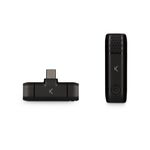 Microfono-Wireless-Ksix-USB-C---Autonomia-fino-a-10h---Trasmissione-fino-a-20m