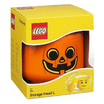 Contenitore Lego Testa Small Halloween Arancione - Lego 4031d