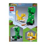 Maxi-figure-Creeper-e-Gattopardo---Lego-Minecraft-21156