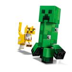 Maxi-figure-Creeper-e-Gattopardo---Lego-Minecraft-21156