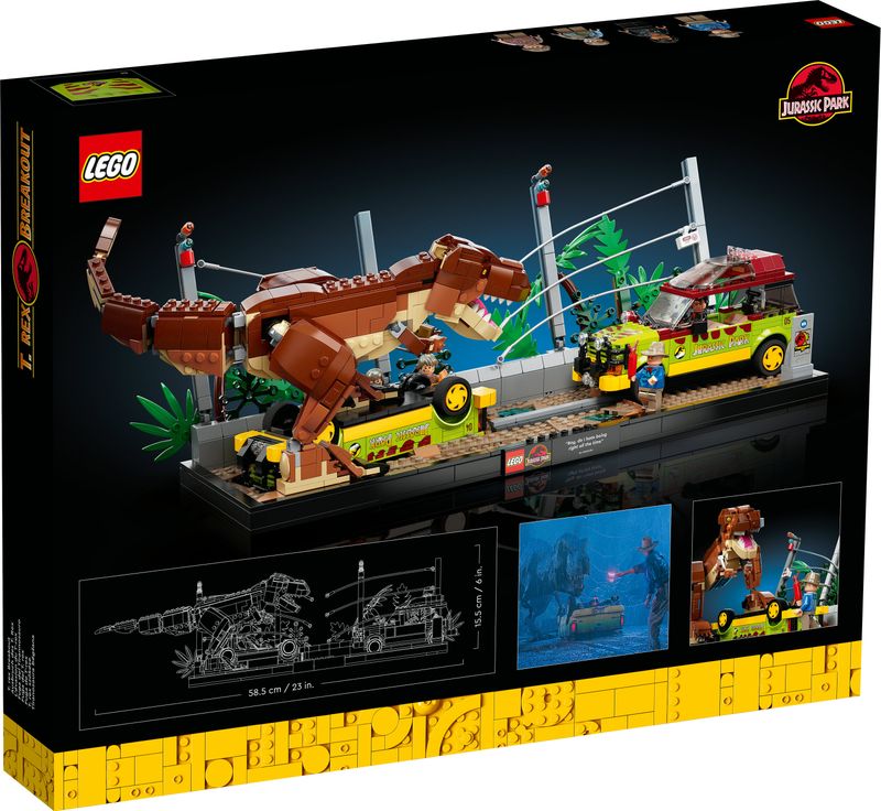 Fuga-del-Tirannosauro---Lego-Jurassic-World-76956