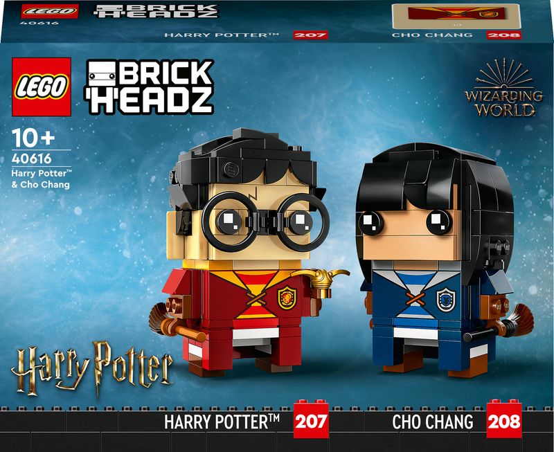 Harry-Potter™-e-Cho-Chang---Lego-Brick-Headz-40616